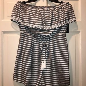 Off the Shoulder Romper